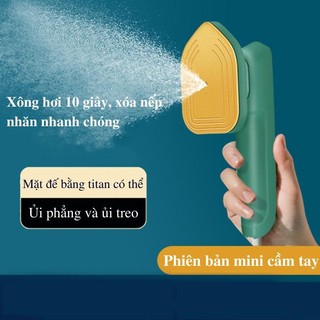 Bàn là hơi nước cầm tay - bàn ủi mini tiện dụng cho gia đình