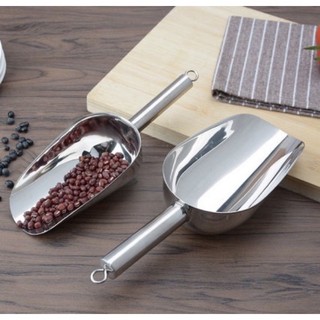 Dụng cụ xúc đá - xẻng xúc đá inox không gỉ