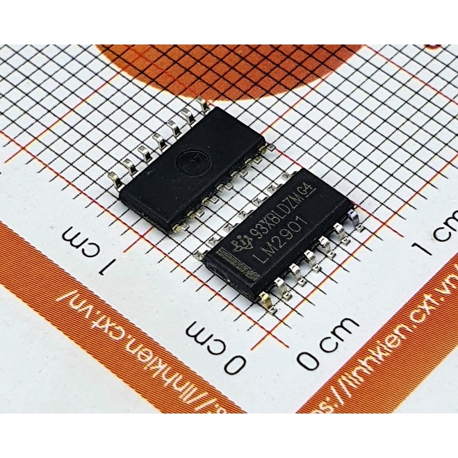 LM2901DR LM2901 IC Quad Diff Comparator 14-SOIC
