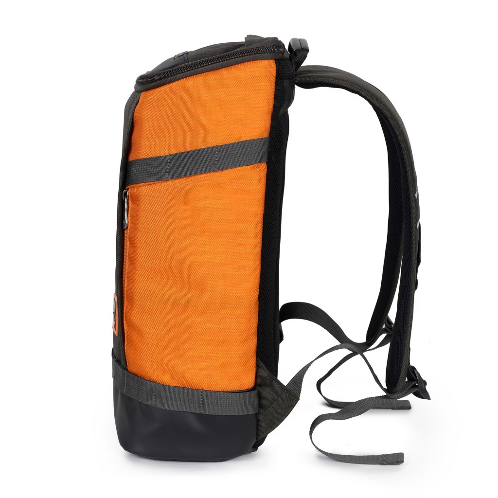 Ba lô thời trang Mikkor The Irvin - Graphite/Orange
