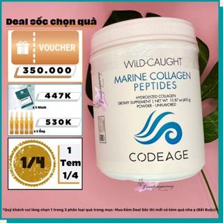 CHÍNH HÃNG CODEAGE Bột Collagen Giúp Trẻ Hóa Da Code Age Marine Collagen