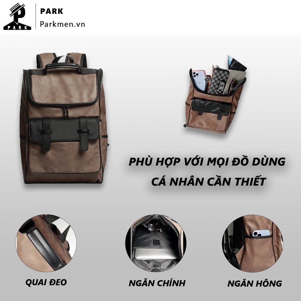 BALO Nam nữ thời trang cao cấp, Balo Da đựng Laptop, du lịch, nhiều ngăn