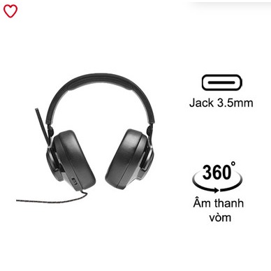 Tai Nghe Gaming JBL Quantum 200 - 300 - 400 Chính Hãng BH 6 tháng