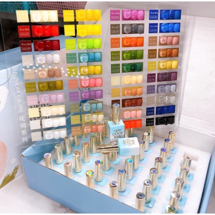 Set Sơn Very Good Nail 40 màu Tặng Kèm Bảng Màu, base top. Hàng loại 1 chất sơn mướt đặc.