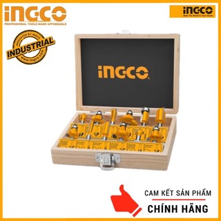 Ingco bộ 12 mũi phay gỗ 12.7mm akrt12121