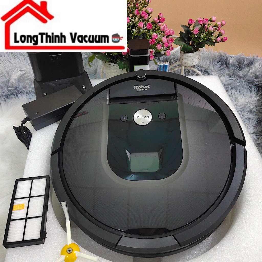[Hàng Real]  Robot hút bụi iRobot Roomba 980 LIKE NEW HÀNG TRƯNG BÀY USA