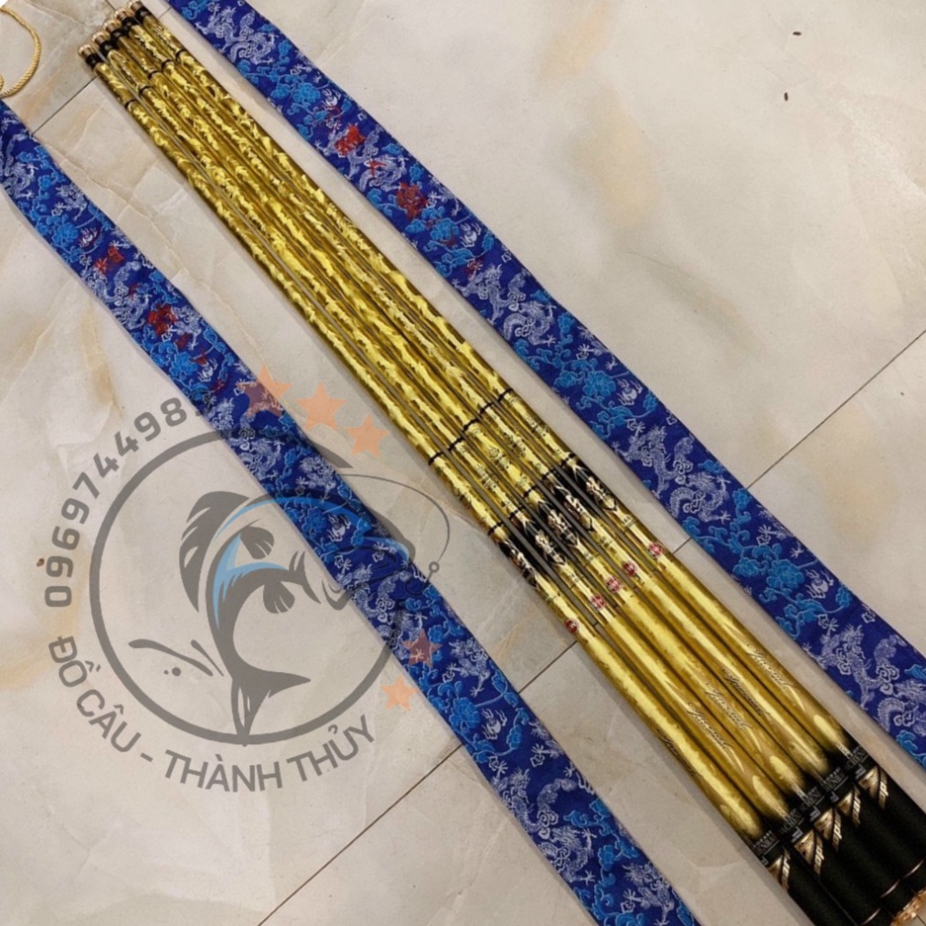 Cần Câu Tay 8H GW Shachenbao ( ánh kim)
