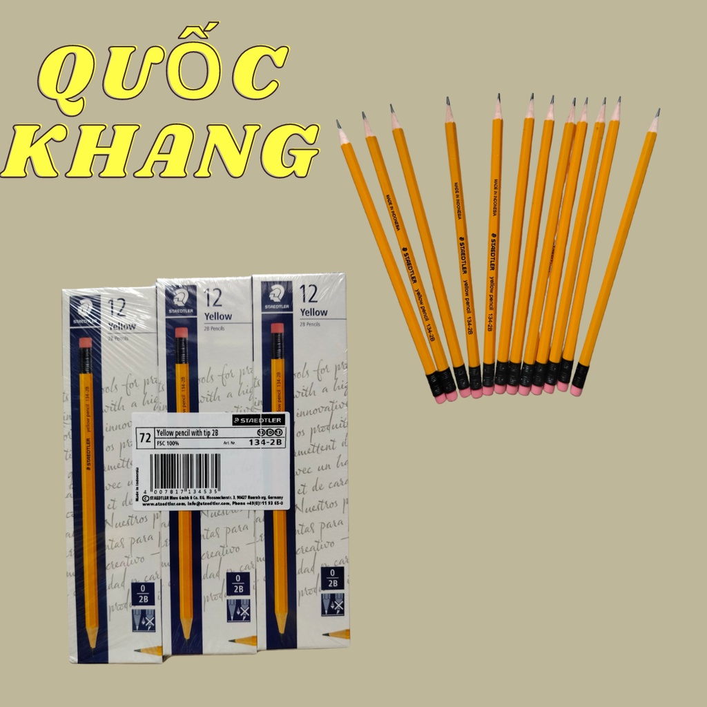 Hộp 12 Cây Bút Chì 2B STAEDTLER