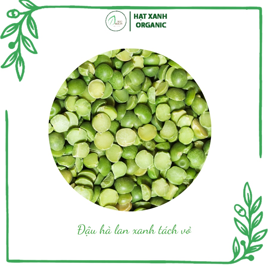 Đậu hà lan xanh tách đôi 500g