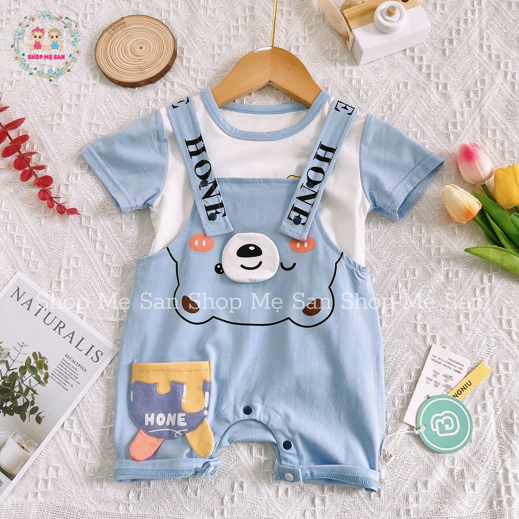 Yếm Cho Bé Gái, Yếm Cho Bé Trai Set Áo Yếm Hàng Quảng Châu Cao Cấp, Vải Cotton Mềm Mát Hoạ Tiết Dễ Thương