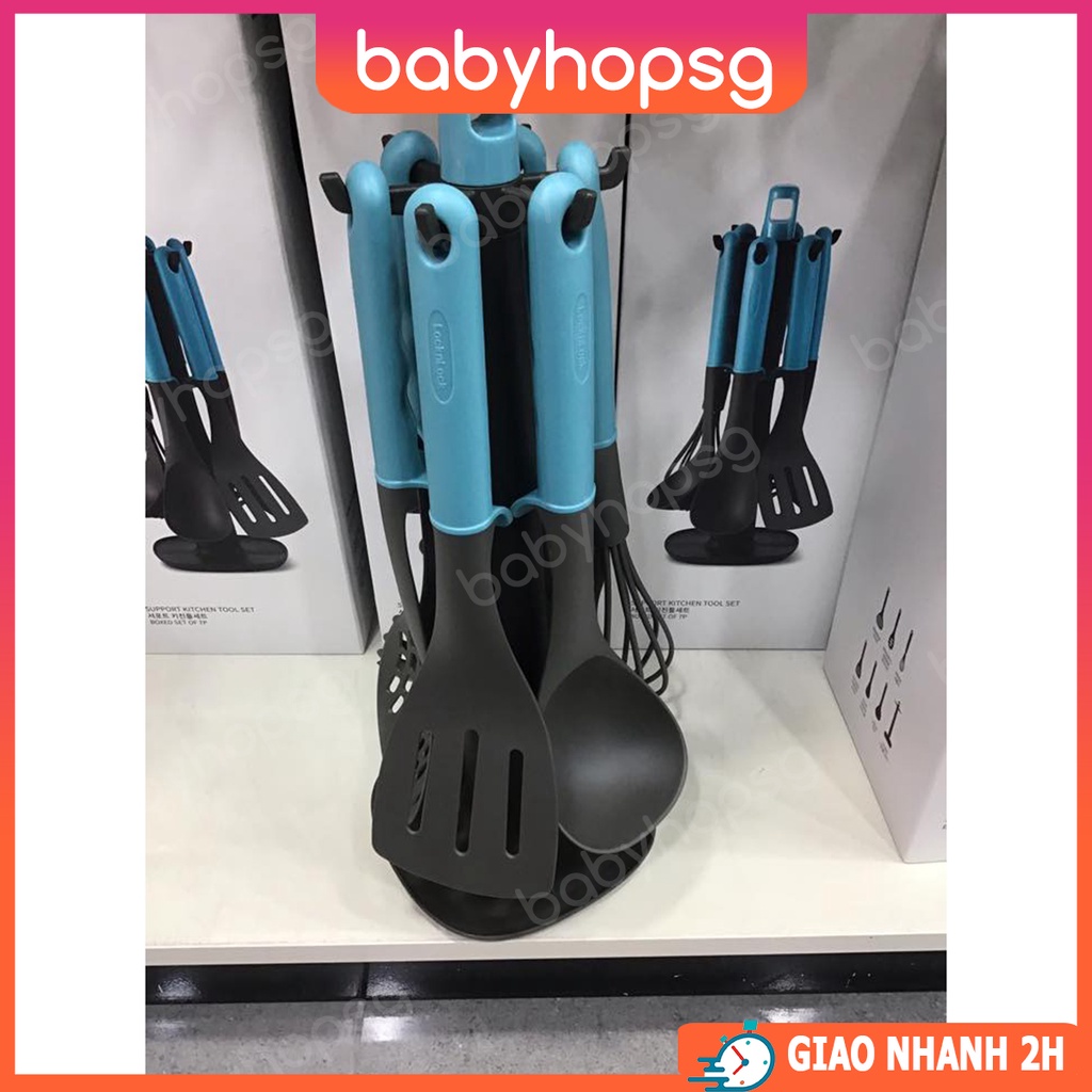 Bộ dụng cụ nhà bếp 7 món Lock&Lock LLT024 - BABYHOPSG