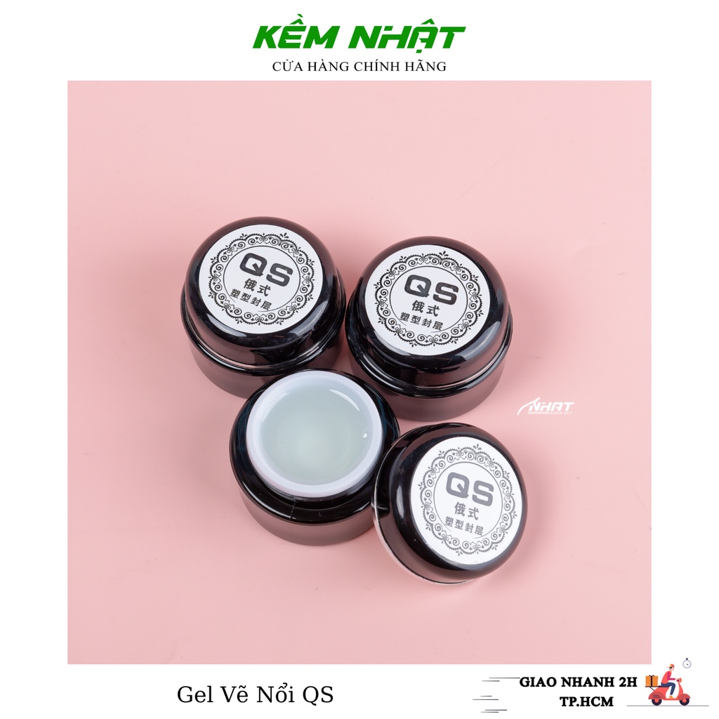 Gel Thủy Tinh, Gel Vẽ Nổi QS 20ml