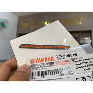 Tem nạ Janus 18 SmartKey chử Limited Edition Cam