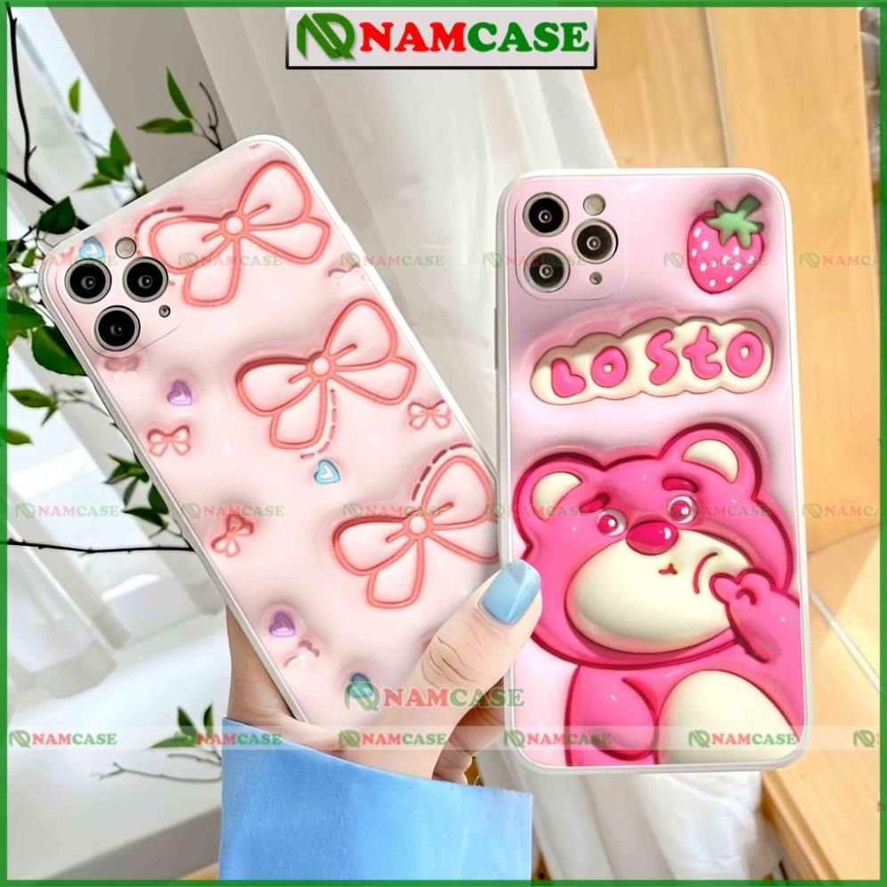 Ốp lưng iphone cặp đôi hoạt hình 3D độc lạ ngộ nghĩnh dễ thương đẹp cho ip 6/6s/7/8/X/XS/11/12/13/14 Pro Plus Max