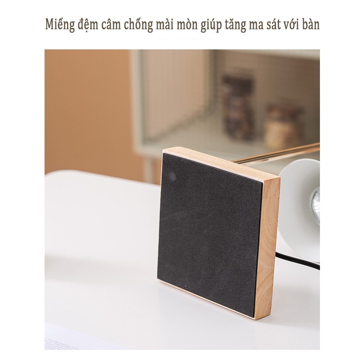 Xông Phòng Nóng Chảy Đèn Sáp Hương Thơm Tinh Dầu Nóng Chảy Đèn Nến Phòng Ngủ Đầu Giường Bằng Gỗ Đèn Ngủ Để Bàn