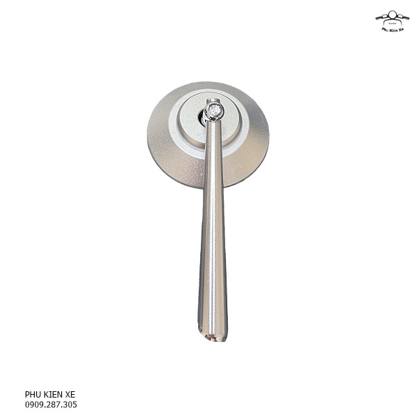 Gương Xe Máy Kiểu Rizooma Tròn Nhôm CNC