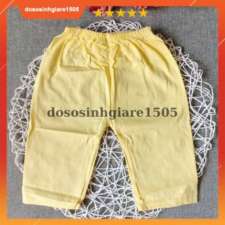 SALE LỖ set 2 Quần DÀI MÀU sơ sinh Bosini cho em bé