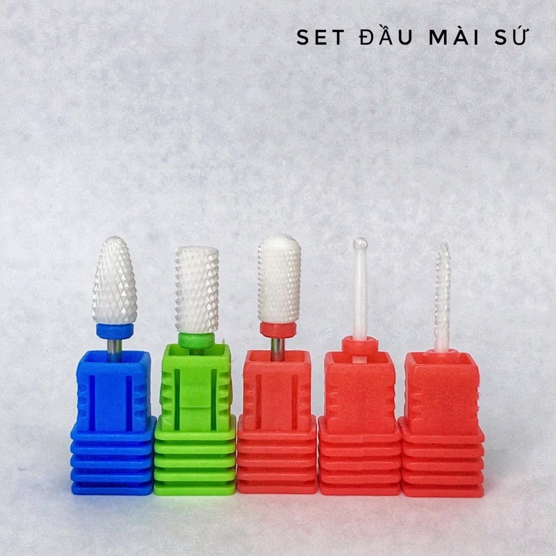 Đầu mài sứ da , khoé , phá , mịn