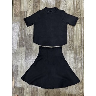 Set áo và chân váy zara