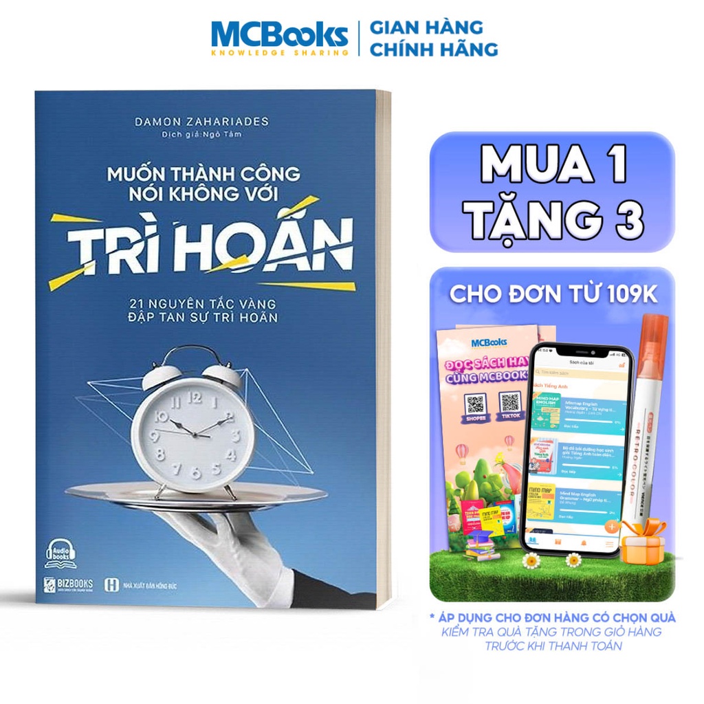 Sách - Muốn thành công nói không với trì hoãn