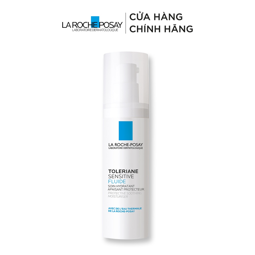 Sữa dưỡng giúp làm dịu tức thì & bảo vệ cho da quá nhạy cảm La Roche-Posay Toleriane Sensitive Fluide 40ml