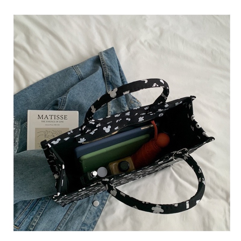 Túi tote cỡ lớn hoạ tiết Mickey siêu hot 💕🐭