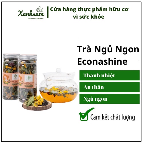 Trà Ngủ Ngon 65g Econashine - Xanhsam Organic