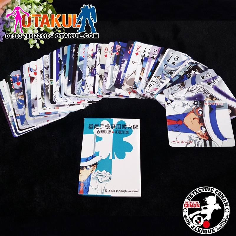 Bộ Cosplay Kaito Kid - Mô hình Ảo Thuật Bắn Bài Kaito Kid