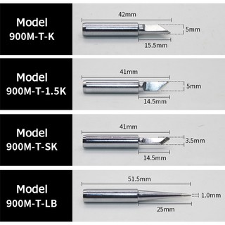 Đầu mũi hàn hakko 900m-t cho trạm hàn 936 hàng cao cấp