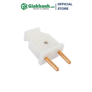 Phích Cắm Điện Chui Tròn Nhựa [SALE] Chống Vỡ, Cách Điện Tốt