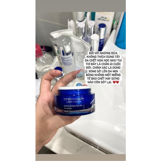 Kem Tẩy Tế Bào Chết Zo Skin Health EXFOLIATING POLISH - Dành Cho Mọi Loại Da