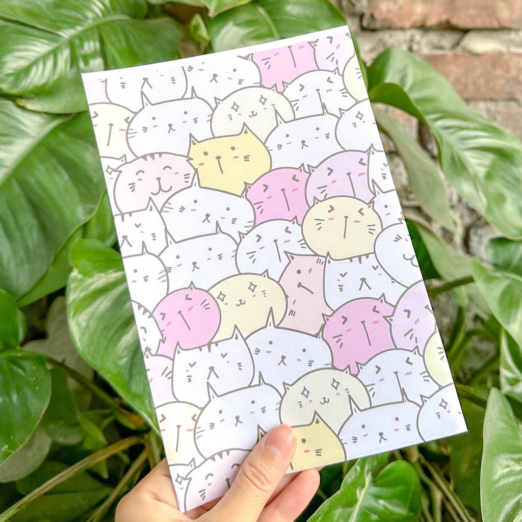 Combo 5 túi giấy gói hàng mini xinh xắn size 14*19 cm | Aimée