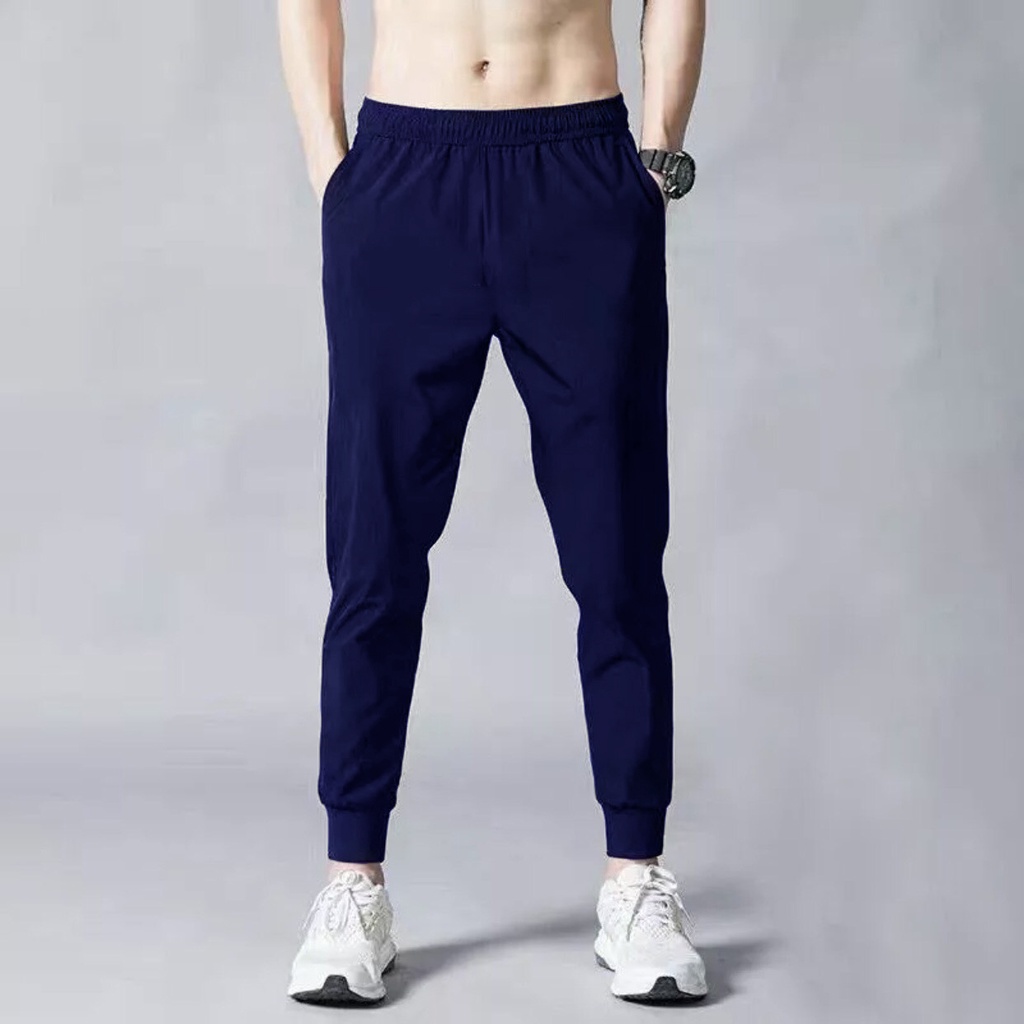 Quần Jogger Nam Nữ Trơn Basic Thun Poly Phong Cách Thể Dục Thể Thao Năng Động Cá Tính Unisex Hana Sp