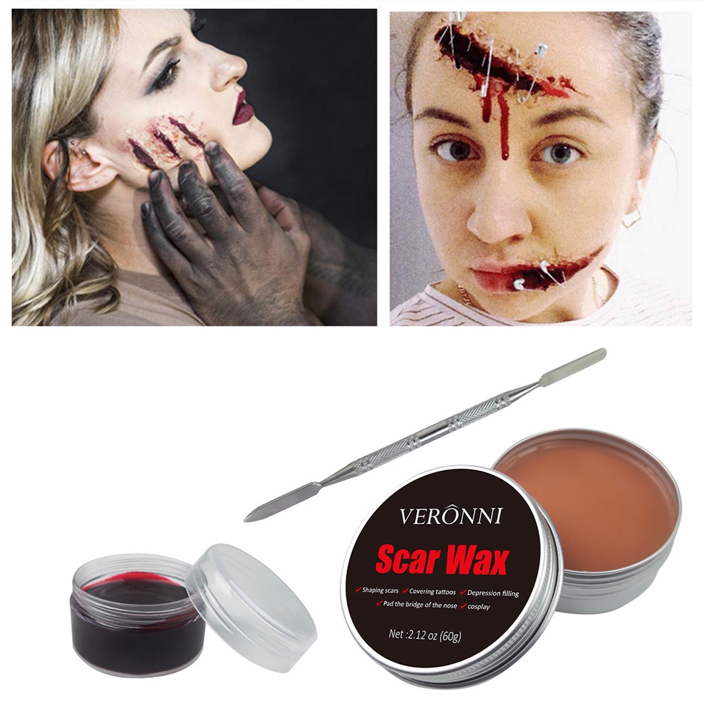 Sáp trang điểm tạo hiệu ứng da độc lạ cho lễ hội hóa trang Halloween