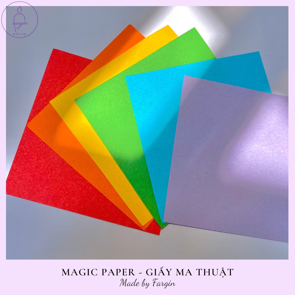Combo 10 giấy MAGIC PAPERS | Giấy ma thuật dùng để viết Intention, Sigils, Luật hấp dẫn_ByFargin