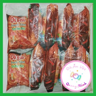 Bán sỉ bịch Bim bim Oishi Snack tôm cay đặc biệt gói lớn 32 g/10 gói giòn cay thơm ngon, đồ ăn vặt cổng trường hot nhất