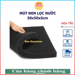 Mút đen lọc nước hồ cá dầy 5cm