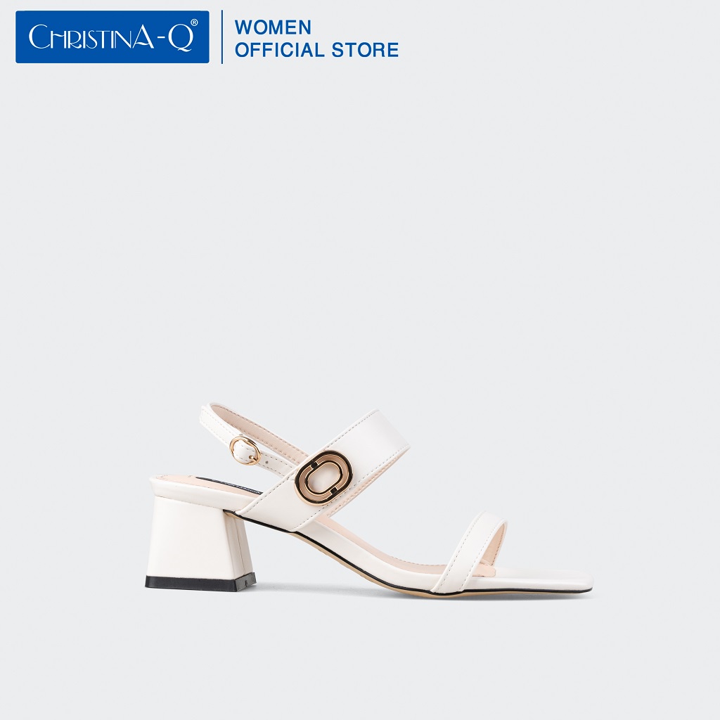 Giày Sandals Nữ Gót Trụ ChristinA-Q XDN295