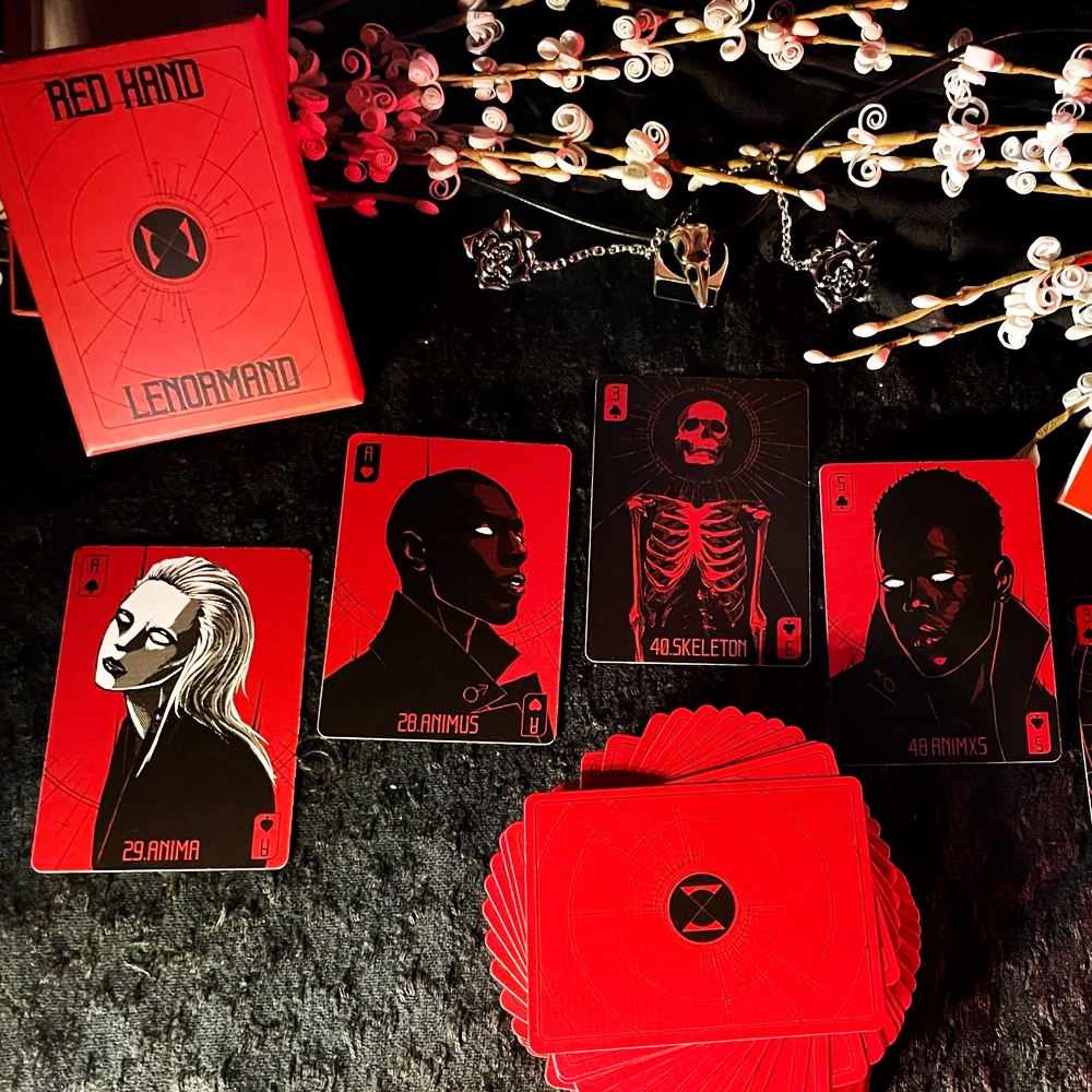 Bộ Bài Red Hand Lenormand