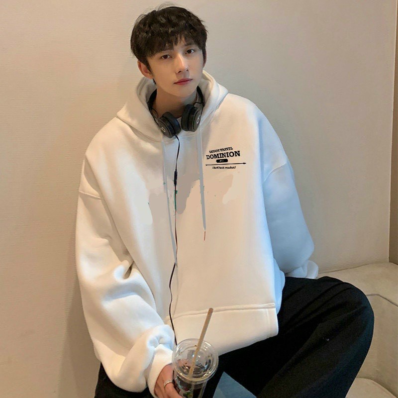 Áo Hoodie Nam Nữ Unisex Form Rộng Có Mũ In Hình Lưng - CLITUS