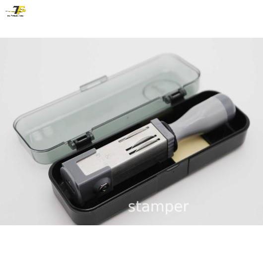 Dấu ngày tháng năm siêu nhỏ 2.5mm Shiny S1000, KT: 2.5 x 10mm - đóng bao bì