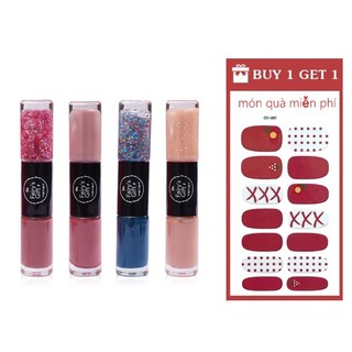 Sơn móng tay SANIYE Fairy's Gift N8071 thiết kế hai đầu 20 màu sắc tùy chọn thời trang 12ml