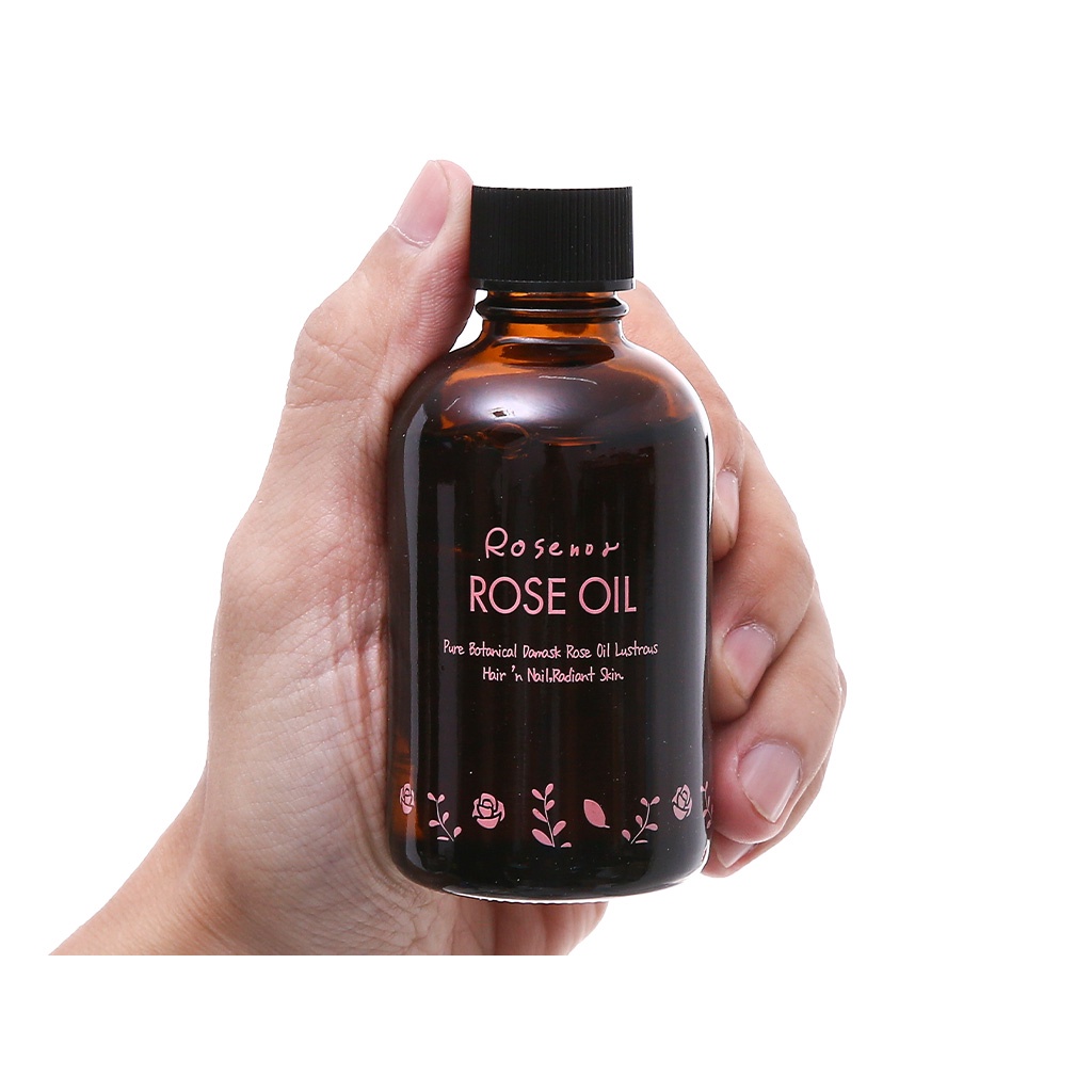 Tinh Dầu Hoa Hồng Rose Oil Chính Hãng Rosenoa Nhật, dưỡng da dưỡng tóc dưỡng móng, Date 2025