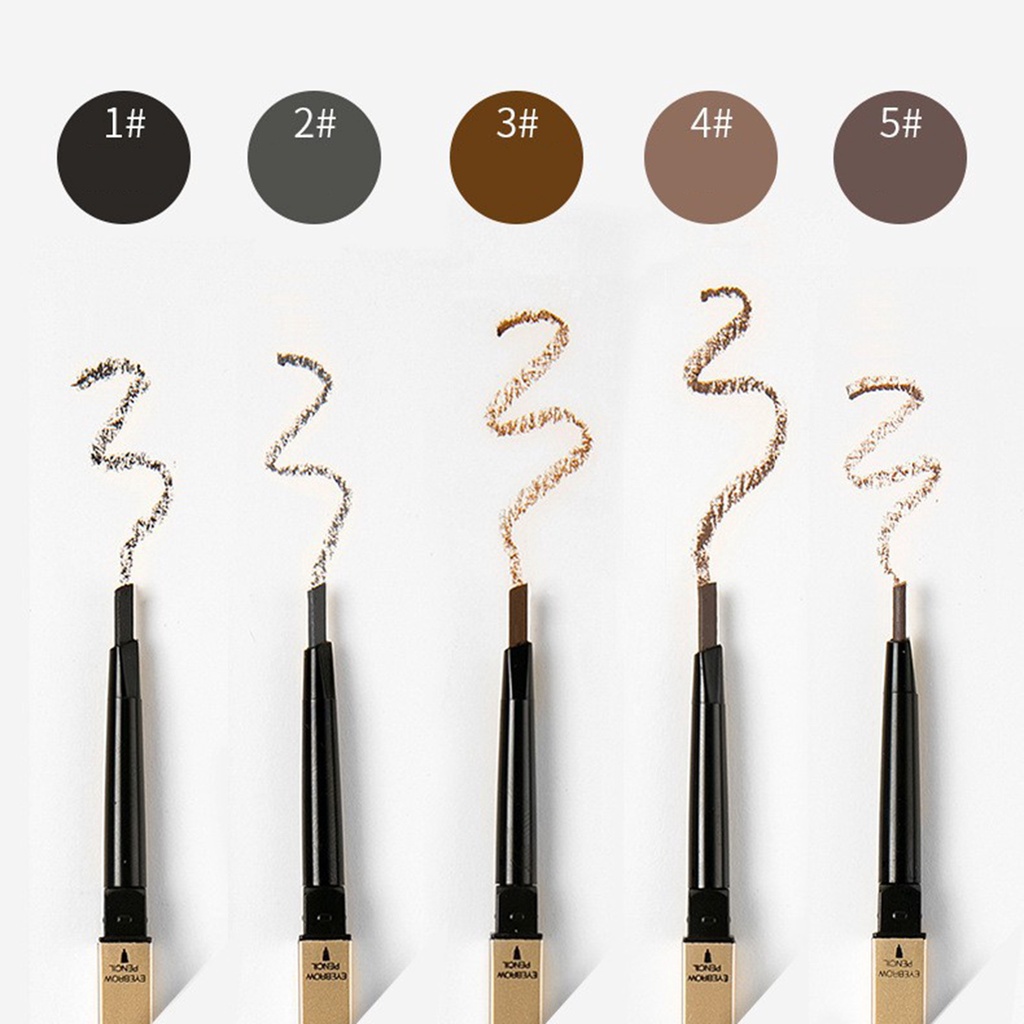 Bút Kẻ Lông Mày 3D Hai Đầu 0.1g Chống Thấm Nước Trang Điểm Dự Tiệc