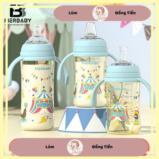 Bình sữa bình uống nước bình tập hút fierbaby 3 trong 1