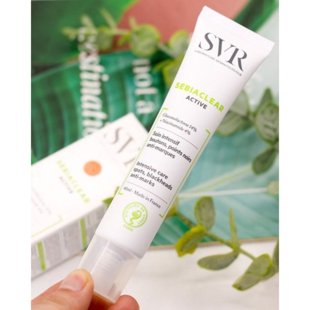 Gel làm giảm mụn cho da dễ bị mụn - SVR SEBIACLEAR CICAPEEL 15ML