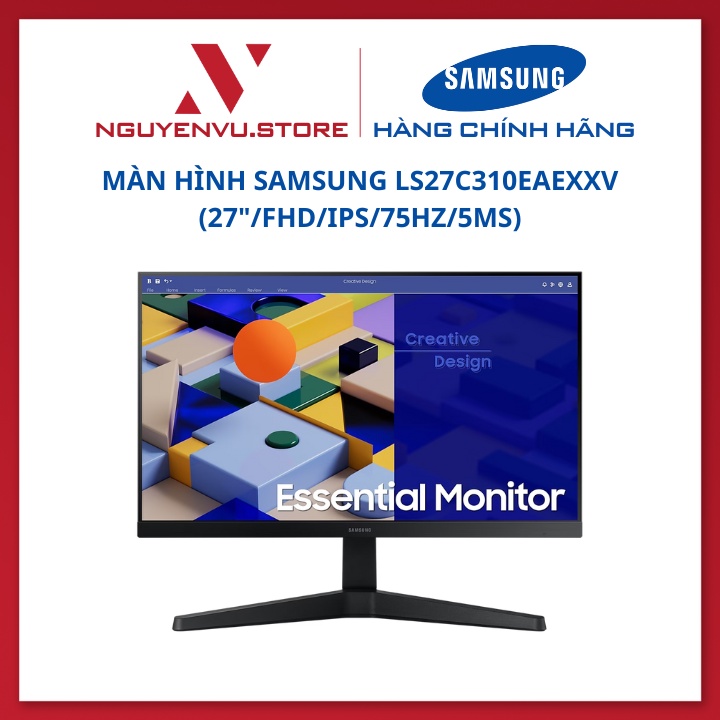 Màn hình Samsung S3 LS27C310EAEXXV 27" / LS24C310EAEXXV 24" / LS22C310EAEXXV 22" (FHD/IPS/75Hz/5ms) - Hàng chính hãng | BigBuy360 - bigbuy360.vn