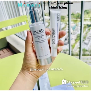 [TRẢ GIÁ] [Chính Hãng]  COMBO KEM và SERUM SKINMD  𝐏𝐮𝐫𝐞 𝐖𝐡𝐢𝐭𝐞𝐧𝐨𝐥 FULLSIZE