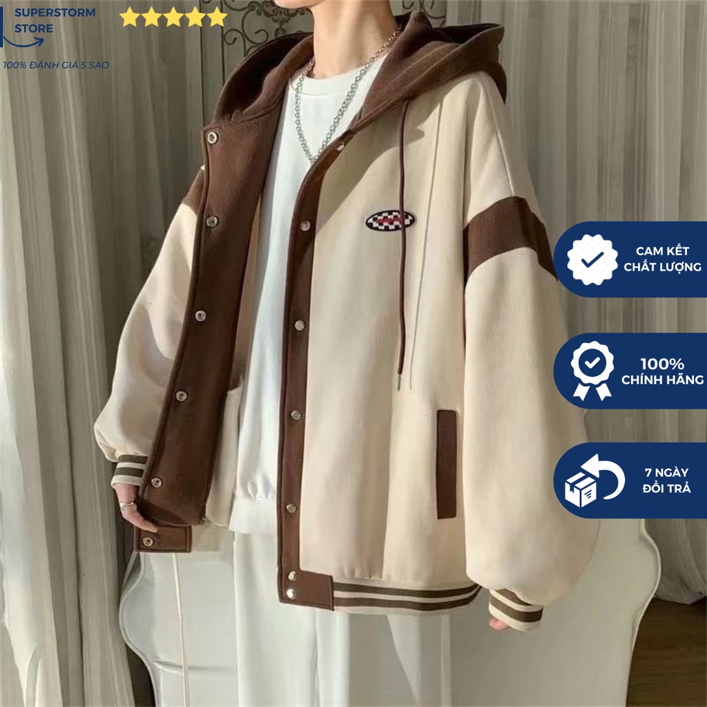 Áo Khoác Hoodie Nút Phú Hợp Nam Nữ Chất Nỉ Cao Cấp