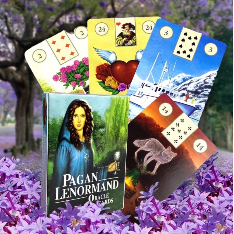 Gumylam Bộ bài tarot Pagan Lenormand cơ bản